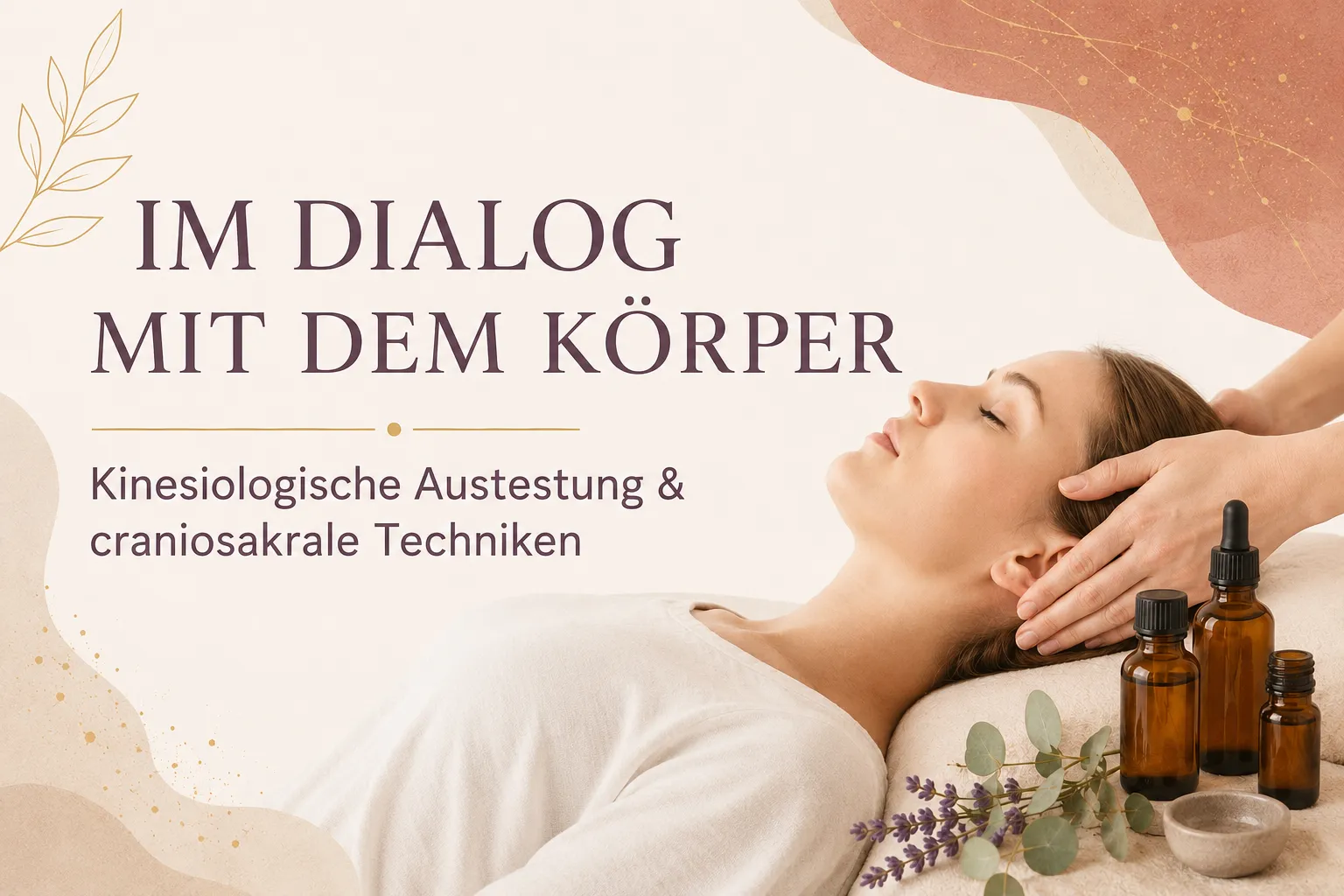 Im Dialog mit dem Körper – Kinesiologische Austestung & Craniosakrale Techniken mit ätherischen Ölen